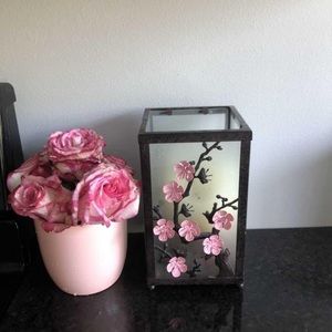 Party lite cherry blossom candle holder